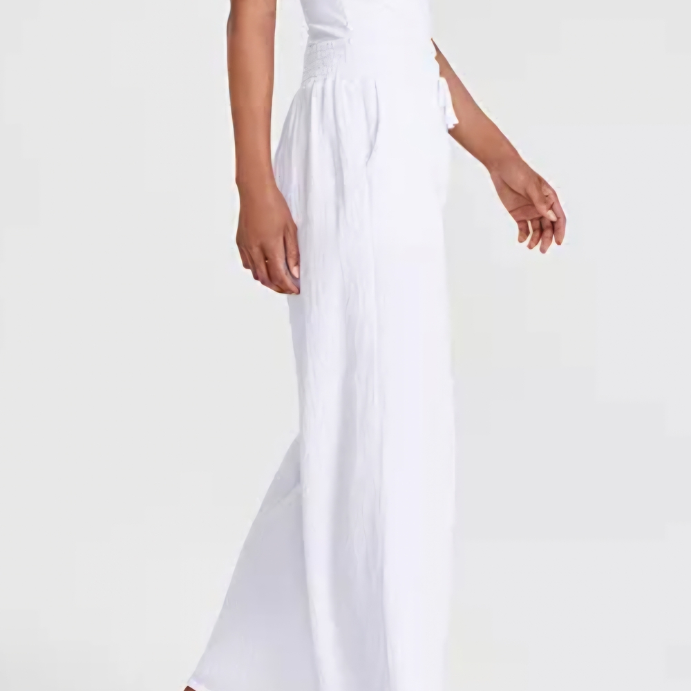 Macys JM Collection Gauze Wide Leg Pants Size M.  NWOT